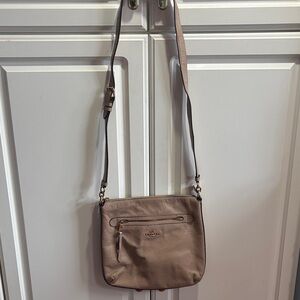 Coach Beige Crossbody Bag